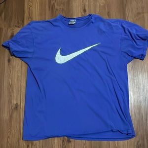 Purple Nike tee